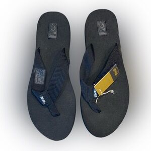 Black Teva Sandals Size 8 Men